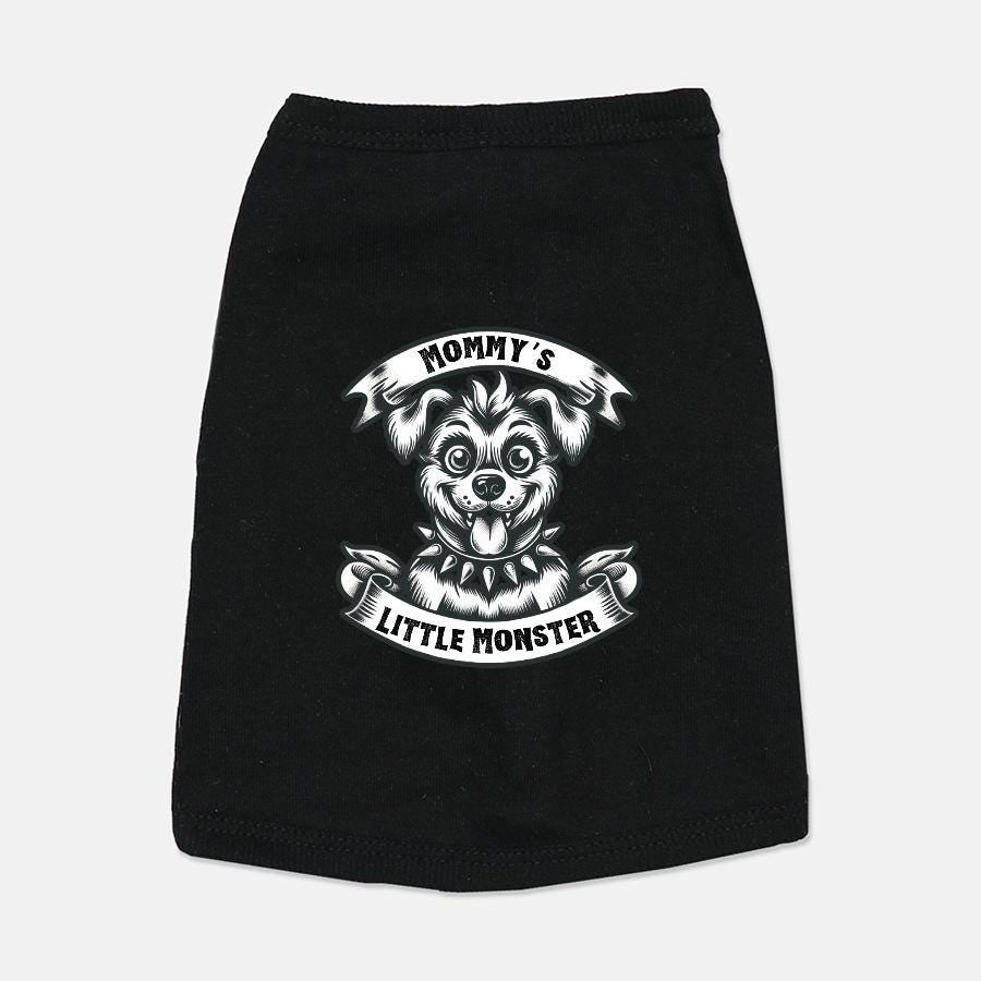 Mommy's Little Monster Dog Shirt For Dogs -Small -Medium Dog-Large Dog-Pet Gift- Punk Dog-Rockabilly Dog-Dogs Lovers Gift-Social Distortion