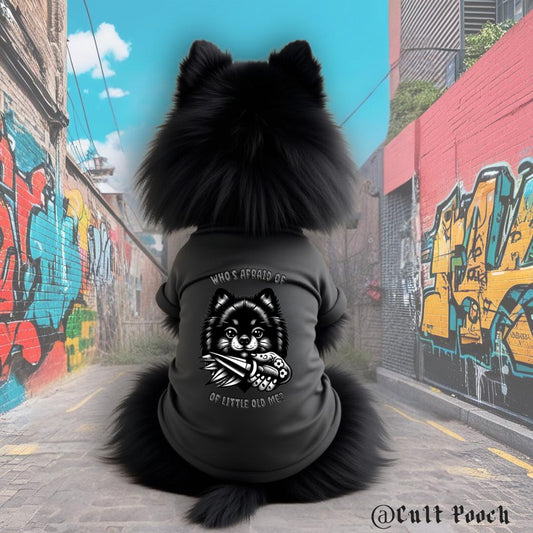 Who's Afraid Of Little Old Me Dog Shirt For Dogs -Small Dog-Medium Dog-Large Dog-Pet Gift-Dogs Lovers Gift-Punk Dog Shirt